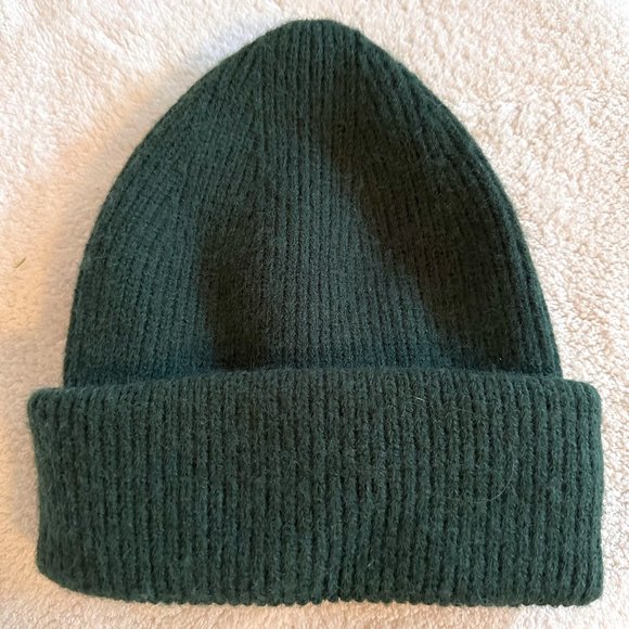 NINE WEST Forest Green Toque - Picture 1 of 2
